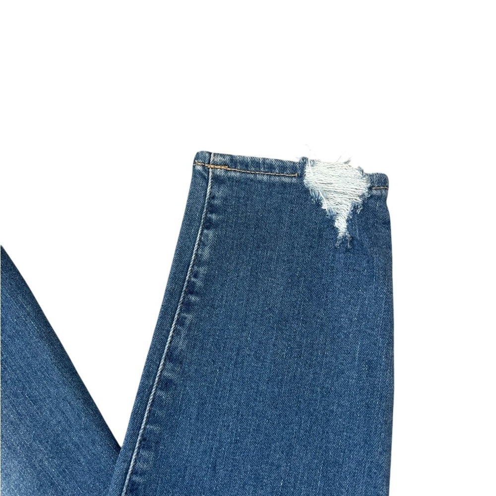 New! Gap Sky High True Skinny Ankle Jeans Distressed Size 27/4 - Picture 10 of 11